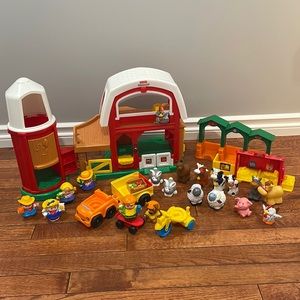 Little People Barn, People and Accessories